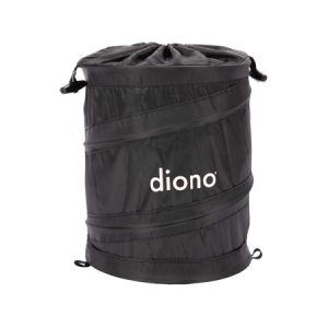 walmart baby car seat accessories, Diono Pop-up Trash Bin, Collapsible Car Trash Can Portable, Small, Leak Proof, Perfect For Keeping Car Clean, Black, Plastic, 5, Diono