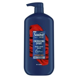 Suave Men Face & Body Wash  Energizing Sport  30 oz