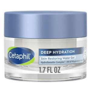 Cetaphil Deep Hydration Skin Restoring Water Gel 72 Hour Face Moisturizer  1.7 fl oz