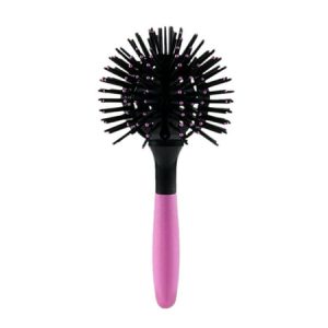 TUTUnaumb 3D Bomb Curl Hairbrush Styling Salon Round Hair Curling Curler Comb Hair Tool Beauty & Health Makeup On Sale