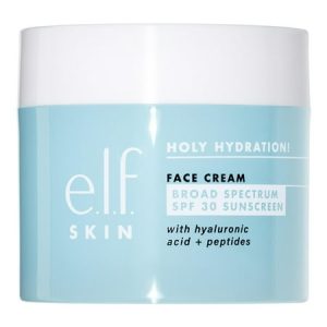 e.l.f. SKIN Holy Hydration! Face Cream Broad Spectrum SPF 30 Sunscreen  1.76oz
