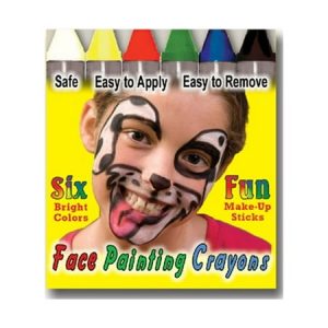 Wolfe Face Painting Crayons (6/box)