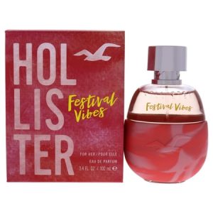 Festival Vibes by Hollister for Women – 3.4 oz EDP Spray