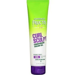 Garnier Fructis Style Curl Sculpt Conditioning Cream Gel  Curly Hair  5.1 fl. oz.